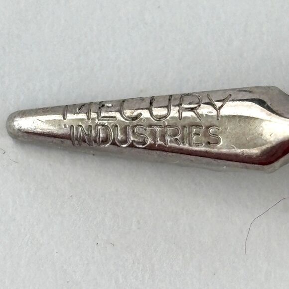 Bulldozer Tie Clip Mercury Industries Heavy Machinery JI Case Vintage Office - Picture 3 of 4